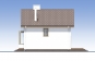 Одноэтажный жилой дом с мансардой,  террасой, эркером и балконами Rg5621z (Зеркальная версия) Фасад4