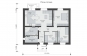 Проект индивидуального одноэтажного жилого дома Rg5625z (Зеркальная версия) План2