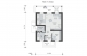 Проект одноэтажного дома с мансардой и террасой Rg5627z (Зеркальная версия) План2