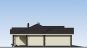 Проект одноэтажного дома с террасами и гаражом Rg5643z (Зеркальная версия) Фасад4