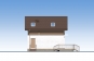 Одноэтажный дом с мансардой Rg5659z (Зеркальная версия) Фасад3