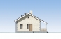 Проект одноэтажного дома с террасой Rg5663z (Зеркальная версия) Фасад4