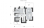 Индивидуальный жилой дом с мансардой, террасой и лоджией Rg5666z (Зеркальная версия) План2