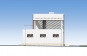 Проект двухэтажного жилого дома с гаражом и террасами Rg5669z (Зеркальная версия) Фасад2