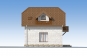 Проект одноэтажного дома с мансардой Rg5675 Фасад4