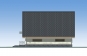 Проект одноэтажного дома с мансардой и гаражом Rg5678 Фасад2