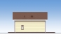 Одноэтажный жилой дом с мансардой и террасой Rg5693z (Зеркальная версия) Фасад4