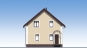 Одноэтажный жилой дом с мансардой Rg5695 Фасад3