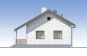 Проект одноэтажного дома с террасой Rg5700z (Зеркальная версия) Фасад2