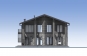 Одноэтажный жилой дом с мансардой и террасой Rg5703 Фасад4