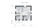 Проект одноэтажного дома с мансардой Rg5707 План2