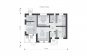Проект одноэтажного дома с террасой Rg5709z (Зеркальная версия) План2