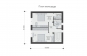 Одноэтажный дом с мансардой Rg5720z (Зеркальная версия) План4