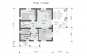 Проект одноэтажного дома с мансардой Rg5722z (Зеркальная версия) План2