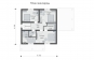 Проект одноэтажного дома с мансардой Rg5722z (Зеркальная версия) План3
