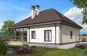 Одноэтажный дом с мансардой, террасой и зимним садом. Rg5734 Вид3