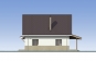 Одноэтажный дом с террасой и мансардой Rg5736 Фасад2