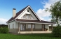 Одноэтажный дом с террасой и мансардой Rg5736z (Зеркальная версия) Вид3