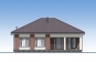 Проект одноэтажного дома с террасой Rg5740z (Зеркальная версия) Фасад3