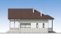 Одноэтажный дом с мансардой и террасами Rg5753z (Зеркальная версия) Фасад4