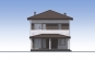 Двухэтажный дом с террасой и балконом Rg5761z (Зеркальная версия) Фасад3