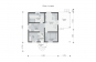 Одноэтажный жилой дом с мансардой Rg5764z (Зеркальная версия) План2