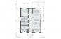 Двухэтажный дом с мансардой и террасой Rg5768z (Зеркальная версия) План2