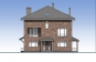 Двухэтажный дом с мансардой и террасой Rg5768z (Зеркальная версия) Фасад1