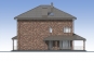 Двухэтажный дом с мансардой и террасой Rg5768z (Зеркальная версия) Фасад2