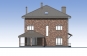Двухэтажный дом с мансардой и террасой Rg5768z (Зеркальная версия) Фасад3