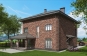 Двухэтажный дом с мансардой и террасой Rg5768z (Зеркальная версия) Вид4