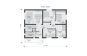 Одноэтажный жилой дом Rg5796z (Зеркальная версия) План2