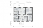 Проект индивидуального одноэтажного жилого дома с террасой Rg5834z (Зеркальная версия) План2