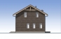 Одноэтажный дом с мансардой и террасой Rg5873z (Зеркальная версия) Фасад2