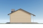 Одноэтажный дом с террасой Rg5890z (Зеркальная версия) Фасад2