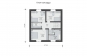 Одноэтажный дом с мансардой и четырьмя спальнями Rg5927z (Зеркальная версия) План4