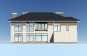 Двухэтажный дом  с террасой, балконом, лоджией, пятью спальнями и гаражом на 2 машины Rg5996 Фасад1