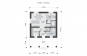 Одноэтажный дом с мансардой, террасой и кабинетом Rg6048z (Зеркальная версия) План2