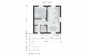 Одноэтажный дом с подвалом, гаражом и мансардой Rg6134z (Зеркальная версия) План2