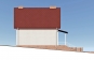 Одноэтажный дом с подвалом, гаражом и мансардой Rg6134 Фасад4