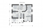 Одноэтажный дом с четырьмя спальнями и террасой Rg6162z (Зеркальная версия) План2