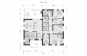 Одноэтажный дом со вторым светом, кабинетом и сауной Rg6210z (Зеркальная версия) План2