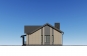 Одноэтажный дом с террасой, 3 спальнями и отделкой облицовочным кирпичом Rg6225z (Зеркальная версия) Фасад2