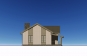 Одноэтажный дом с террасой, 3 спальнями и отделкой облицовочным кирпичом Rg6225 Фасад4