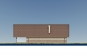 Оодноэтажный дом с террасой, спальней и отделкой облицовочным кирпичом Rg6250 Фасад2