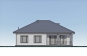 Одноэтажный дом с террасой, 3 спальнями и отделкой облицовочным кирпичом Rg6272 Фасад3