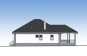 Одноэтажный дом с террасой, тремя спальнями и облицовкой кирпичом Rg6274 Фасад4