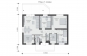 Проект одноэтажного дома для узкого участка Rg3349z (Зеркальная версия) План2