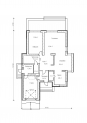 Двухэтажный дом с гаражом, террасой и балконом Rg1580z (Зеркальная версия) План2