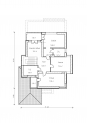 Двухэтажный дом с гаражом, террасой и балконом Rg1580z (Зеркальная версия) План3